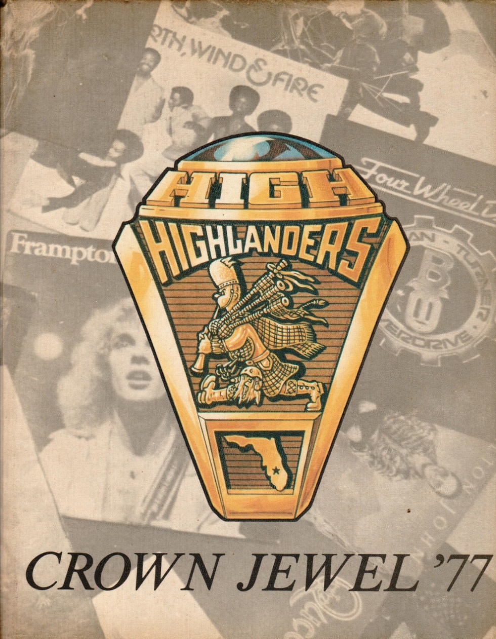 Crown Jewel '77 Yearbook Cover